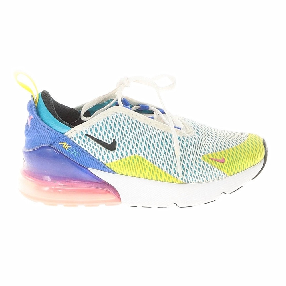 Nike Air Max 270 PS White Royal Pink 13.5C Youth Girls Kids sneakers